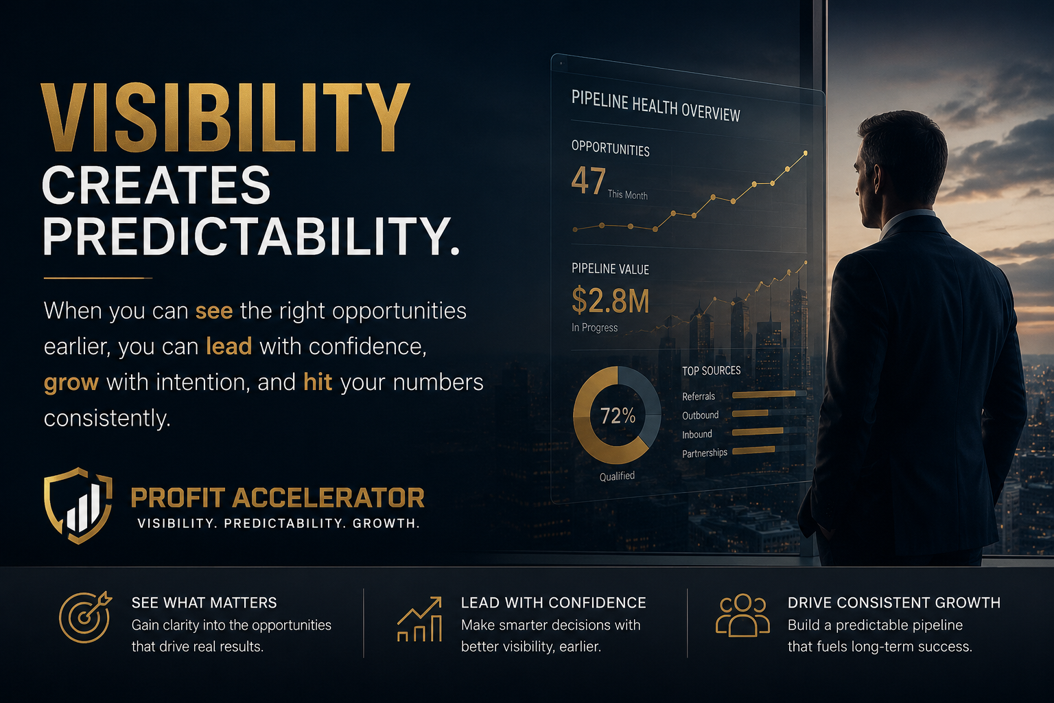 Visibility Creates Predictability